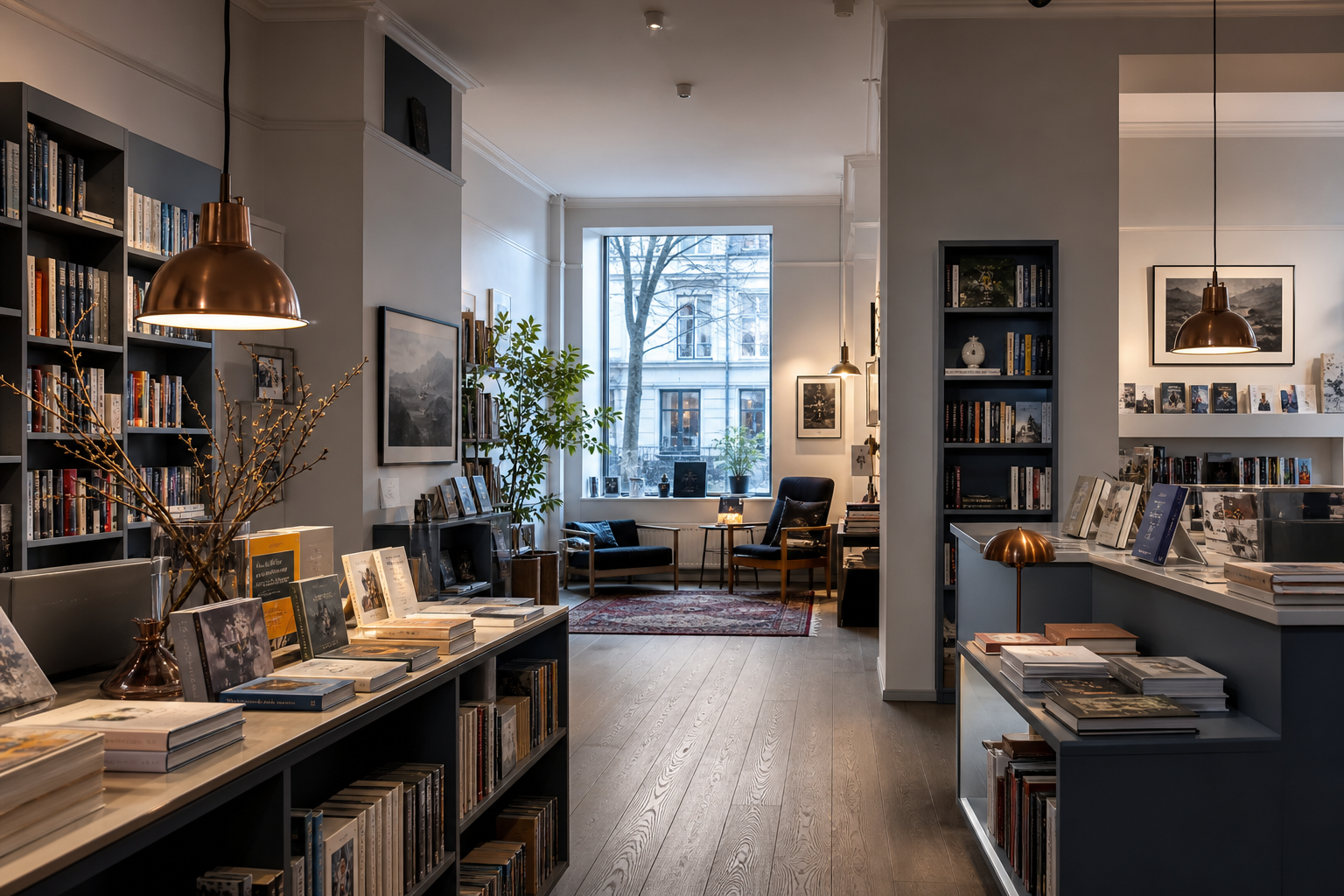 A view from Rathke Corner Books